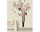 Nursery Tree Birdhouse Decal
